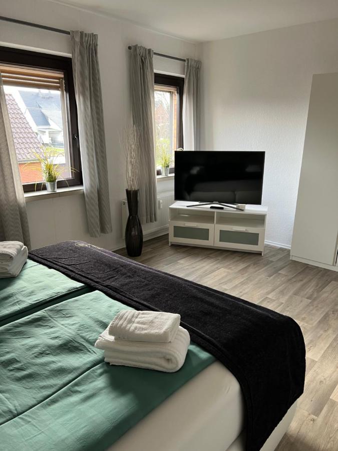 Ferien-Whg Stuenkel Nahe Steinhuder Meer Mit Garten Und Balkon Dış mekan fotoğraf