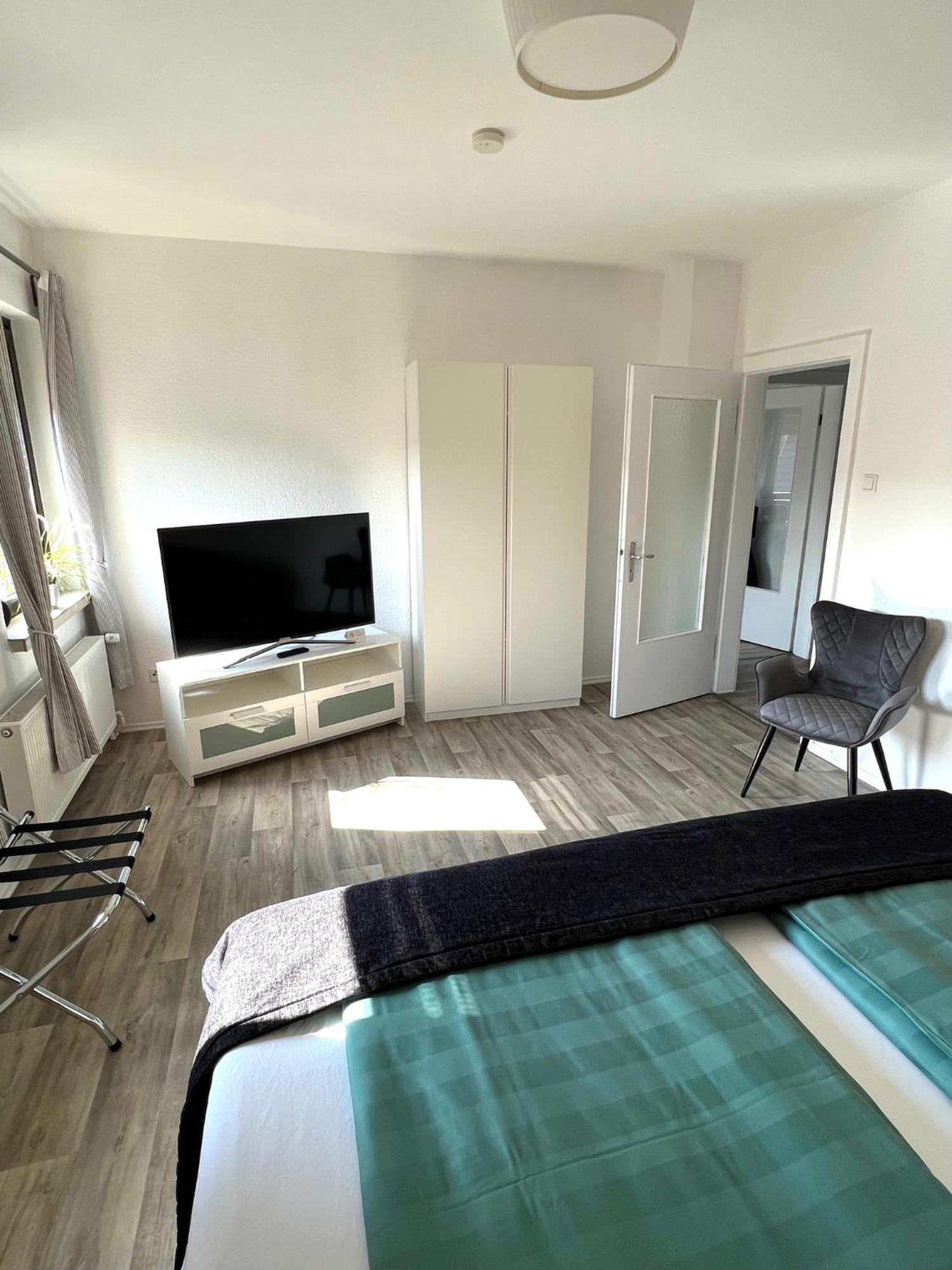 Ferien-Whg Stuenkel Nahe Steinhuder Meer Mit Garten Und Balkon Dış mekan fotoğraf