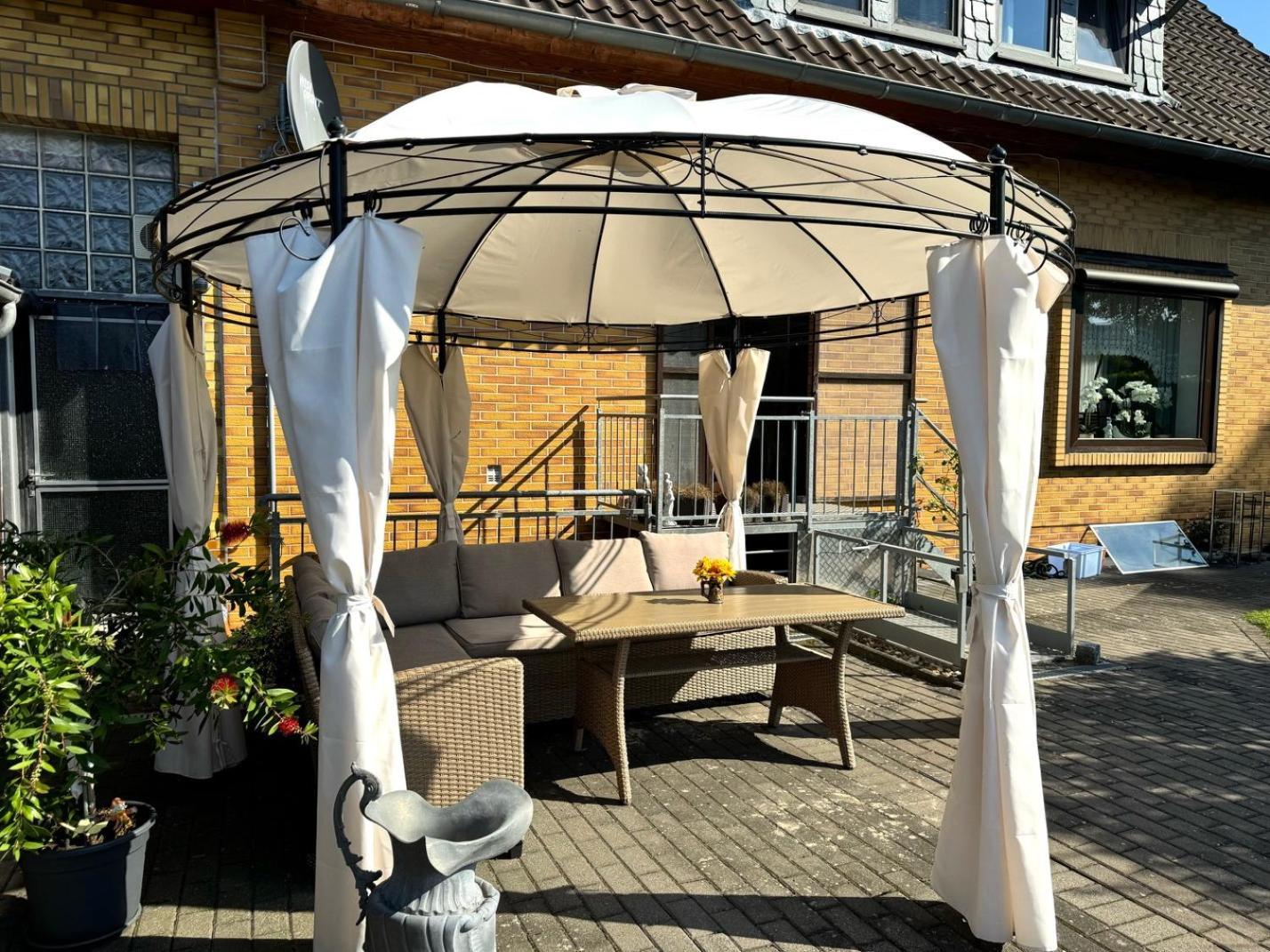 Ferien-Whg Stuenkel Nahe Steinhuder Meer Mit Garten Und Balkon Dış mekan fotoğraf