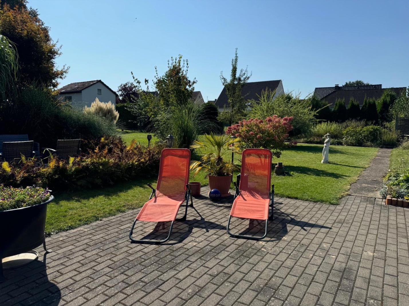Ferien-Whg Stuenkel Nahe Steinhuder Meer Mit Garten Und Balkon Dış mekan fotoğraf