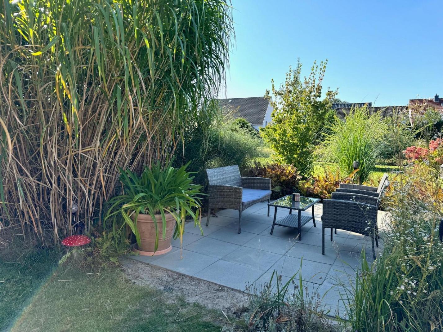 Ferien-Whg Stuenkel Nahe Steinhuder Meer Mit Garten Und Balkon Dış mekan fotoğraf