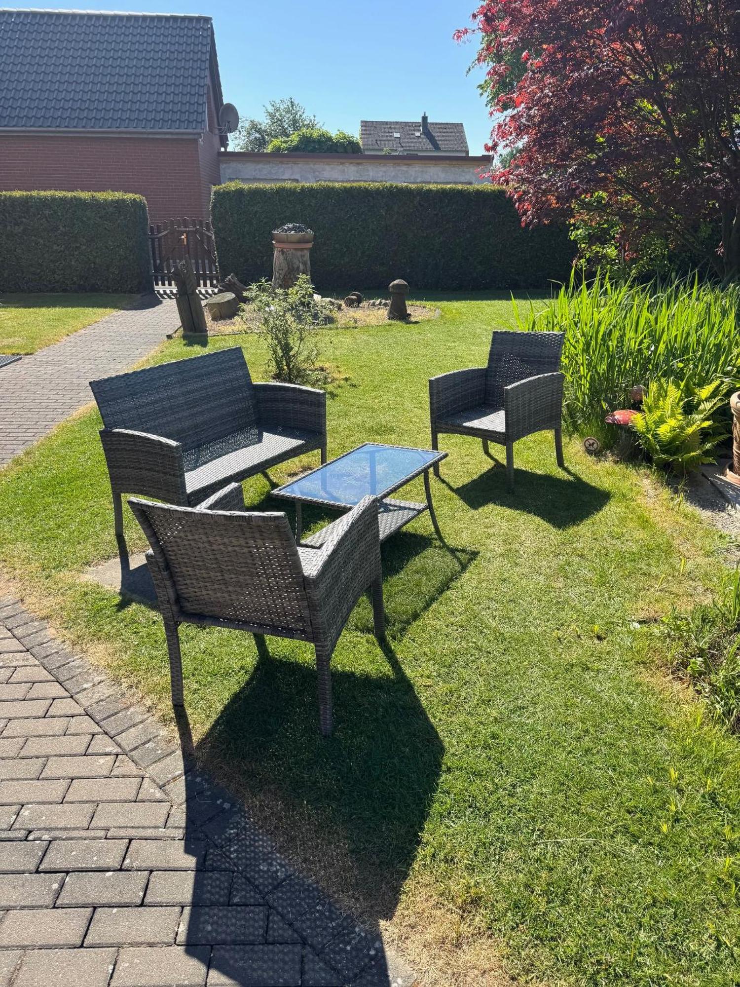 Ferien-Whg Stuenkel Nahe Steinhuder Meer Mit Garten Und Balkon Dış mekan fotoğraf