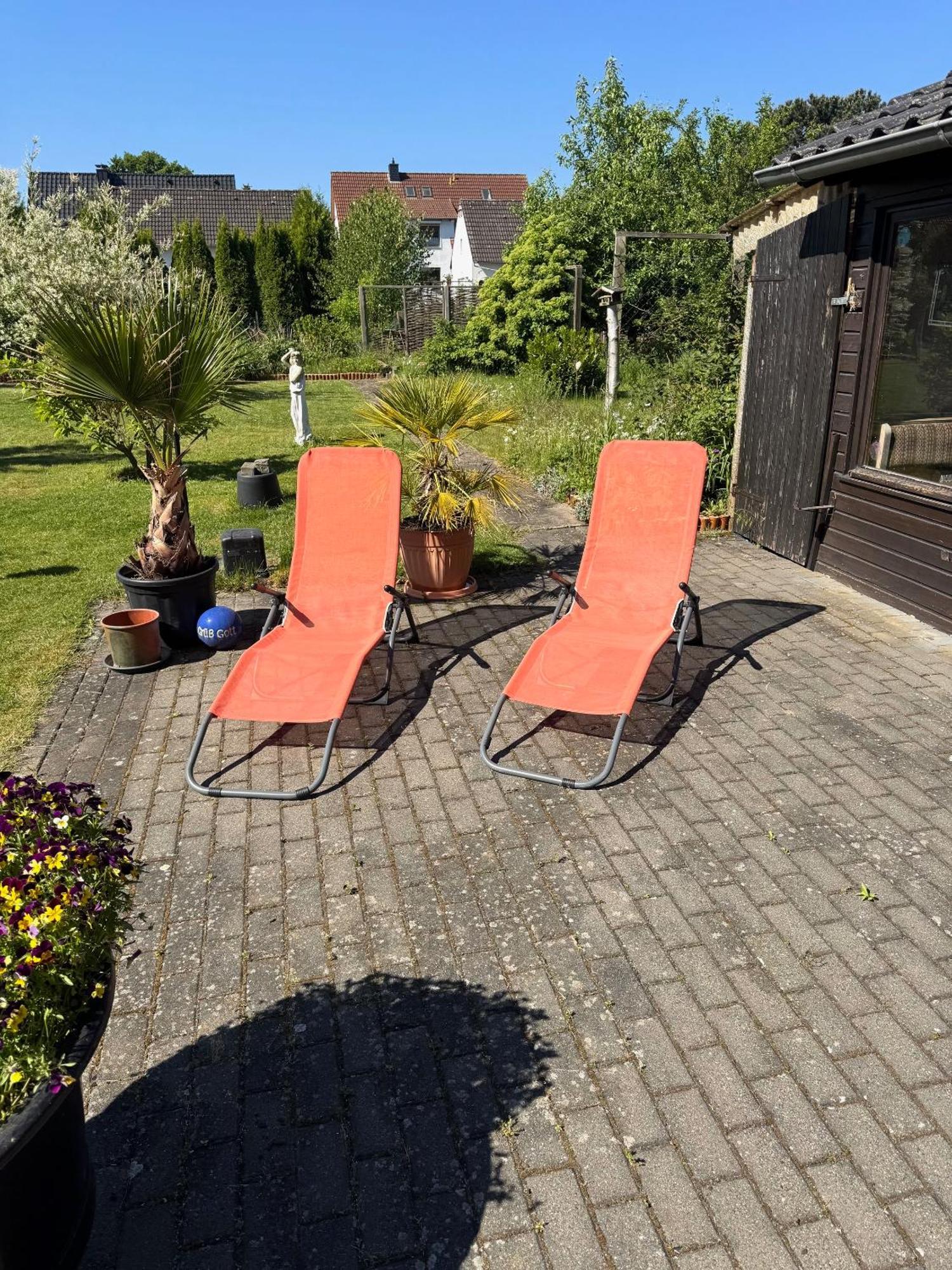 Ferien-Whg Stuenkel Nahe Steinhuder Meer Mit Garten Und Balkon Dış mekan fotoğraf