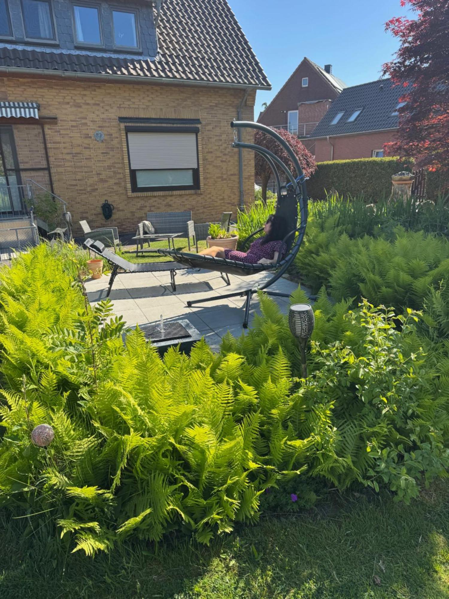 Ferien-Whg Stuenkel Nahe Steinhuder Meer Mit Garten Und Balkon Dış mekan fotoğraf